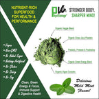 PhysiVantage Organic Greens Powder for Energy & Immunity - 25 Servings - image 2