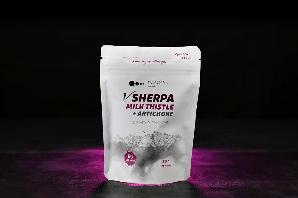 vSherpa Milk Thistle Silymarin & Artichoke Extract - 60 Capsules