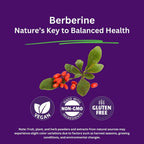 Paradise Herbs Berberine Extract 500 mg - 180 Capsules - image 2
