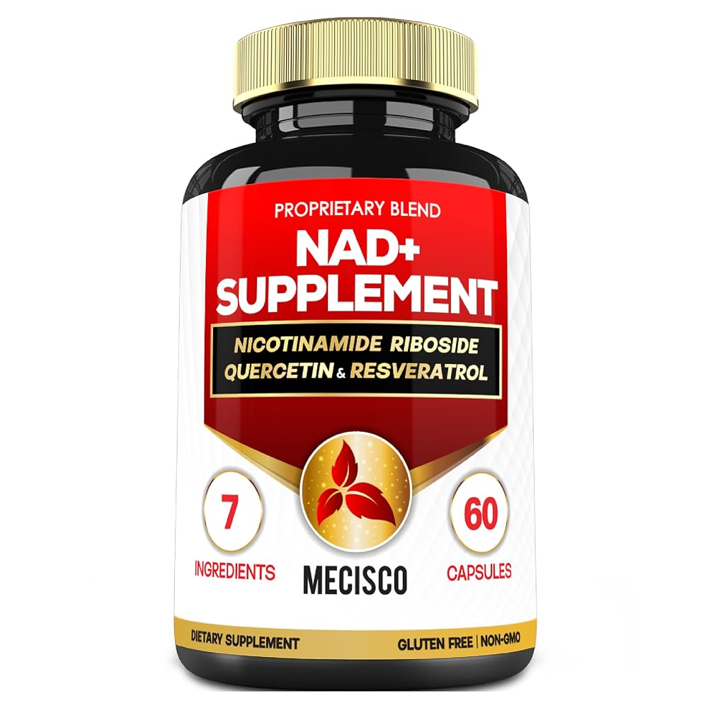 Mecisco NAD+ Supplement with Nicotinamide Riboside - 60 Capsules