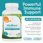 Zahler AllerBreez Immune System Support Formula - 90 Capsules - image 2