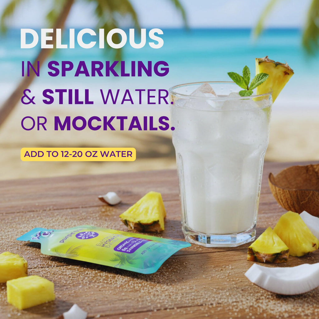 Purple Tree Organic Electrolyte Hydration Pina Colada - 15 Sticks - image 6