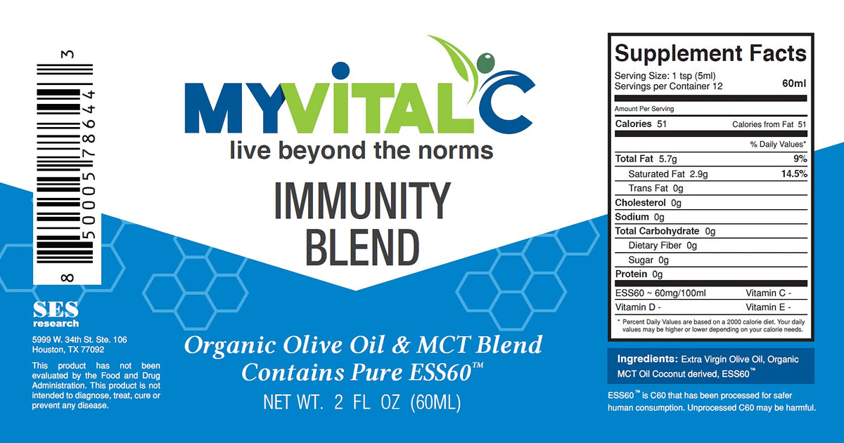 MyVitalC Immunity Blend ESS60 Oil Supplement - 120 mL - image 2