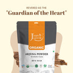 Just Jaivik Organic Arjuna Bark Powder - 227g - image 3