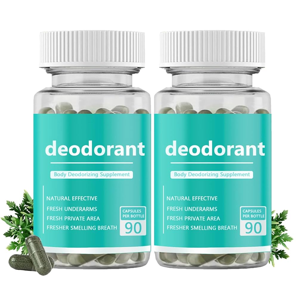 Vbolre Body Deodorizing Supplement Chlorophyll Capsules - 90 Count