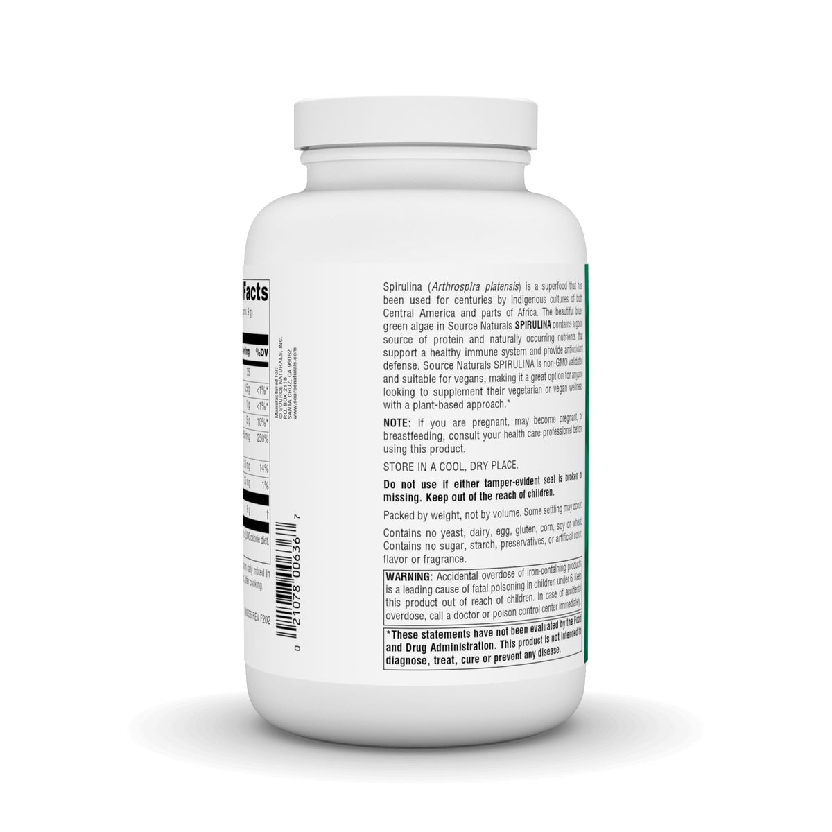 Source Naturals Spirulina Powder