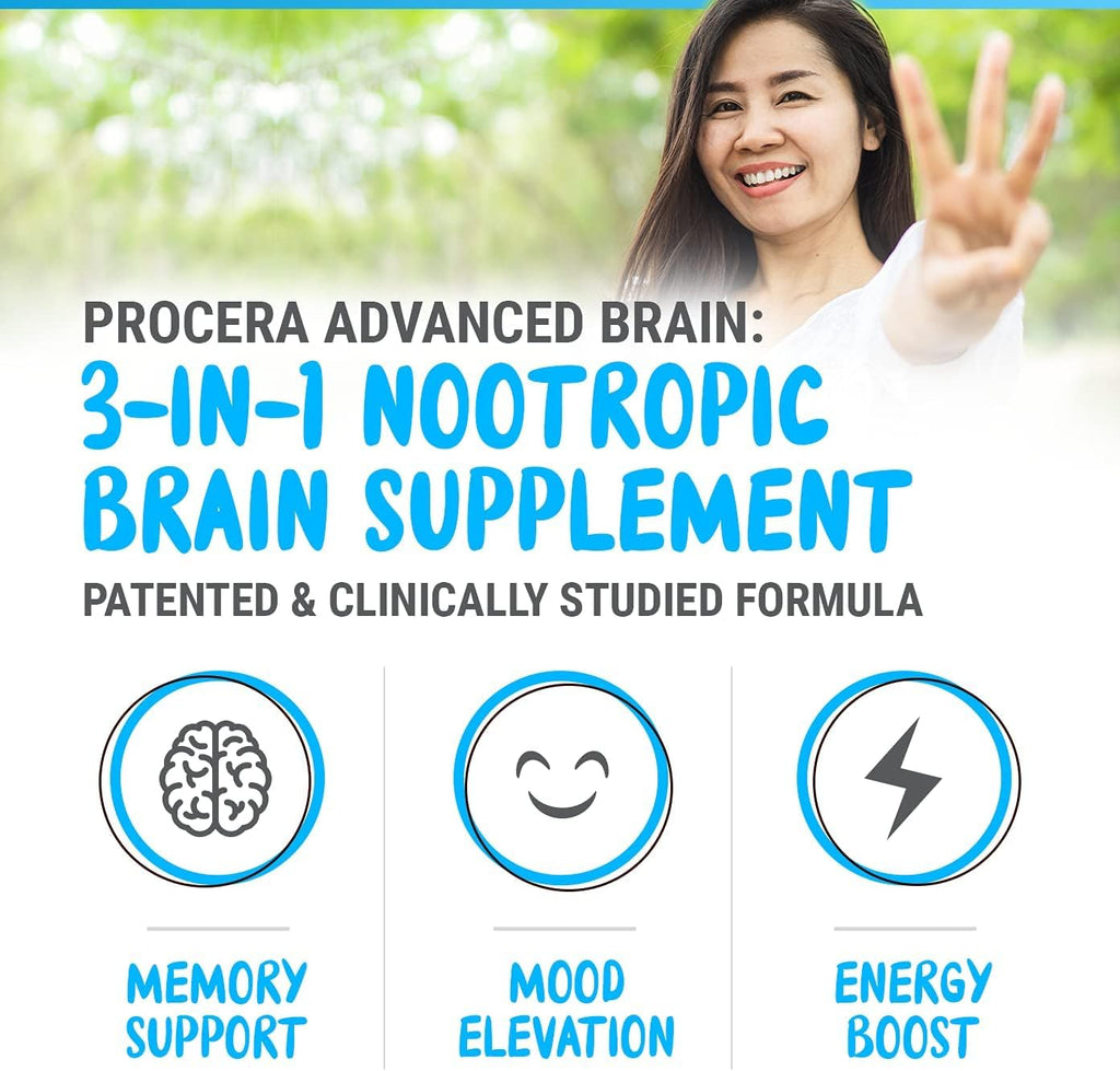 Procera Advanced Brain Fast Acting Memory Support - 60 Capsules - image 4