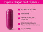 KOYAH Organic Dragon Fruit Capsules Freeze-Dried - 60 Capsules - image 4