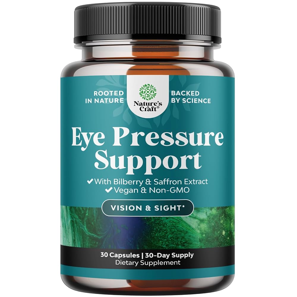 Natures Craft Eye Pressure Support with Bilberry Extract