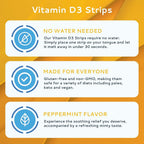 CALMOUR Vitamin D3 Strips