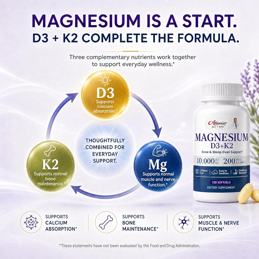 Alliwise Magnesium Glycinate Softgels