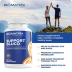 BioMatrix Support Gluco Metabolism Supplement - 60 Capsules - image 3
