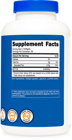 Nutricost MCT Oil Softgels 1000mg Per Each