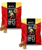 SamSiDae Korean Red Ginseng Candy Gold - 600g (2 Packs)