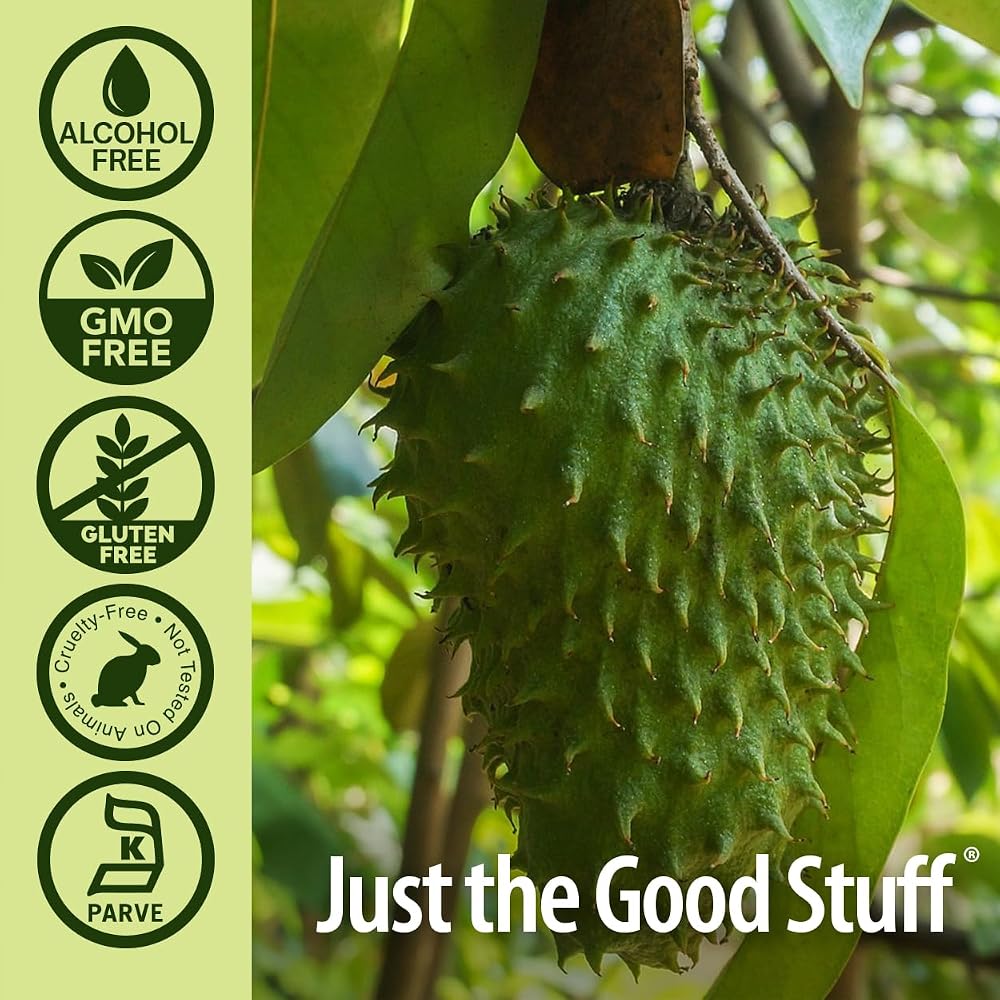 Nature's Answer Graviola Soursop Extract Alcohol Free - 1 Fl Oz - image 4