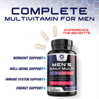 SILVERONYX Multivitamin for Men - 60 Capsules - image 5