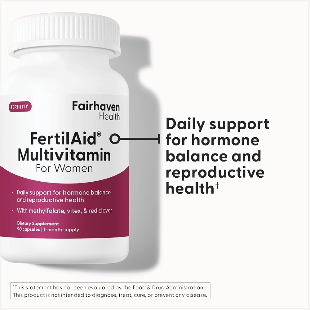Fairhaven Health FertilAid for Women Fertility Supplement - 90 Capsules - image 2