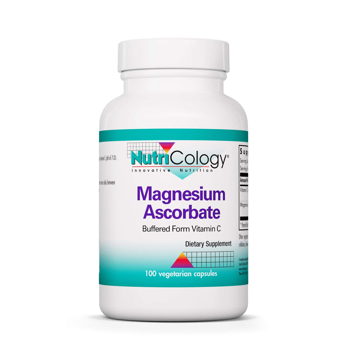 Allergy Research Group Magnesium Ascorbate Buffered Vitamin C - 100 Capsules