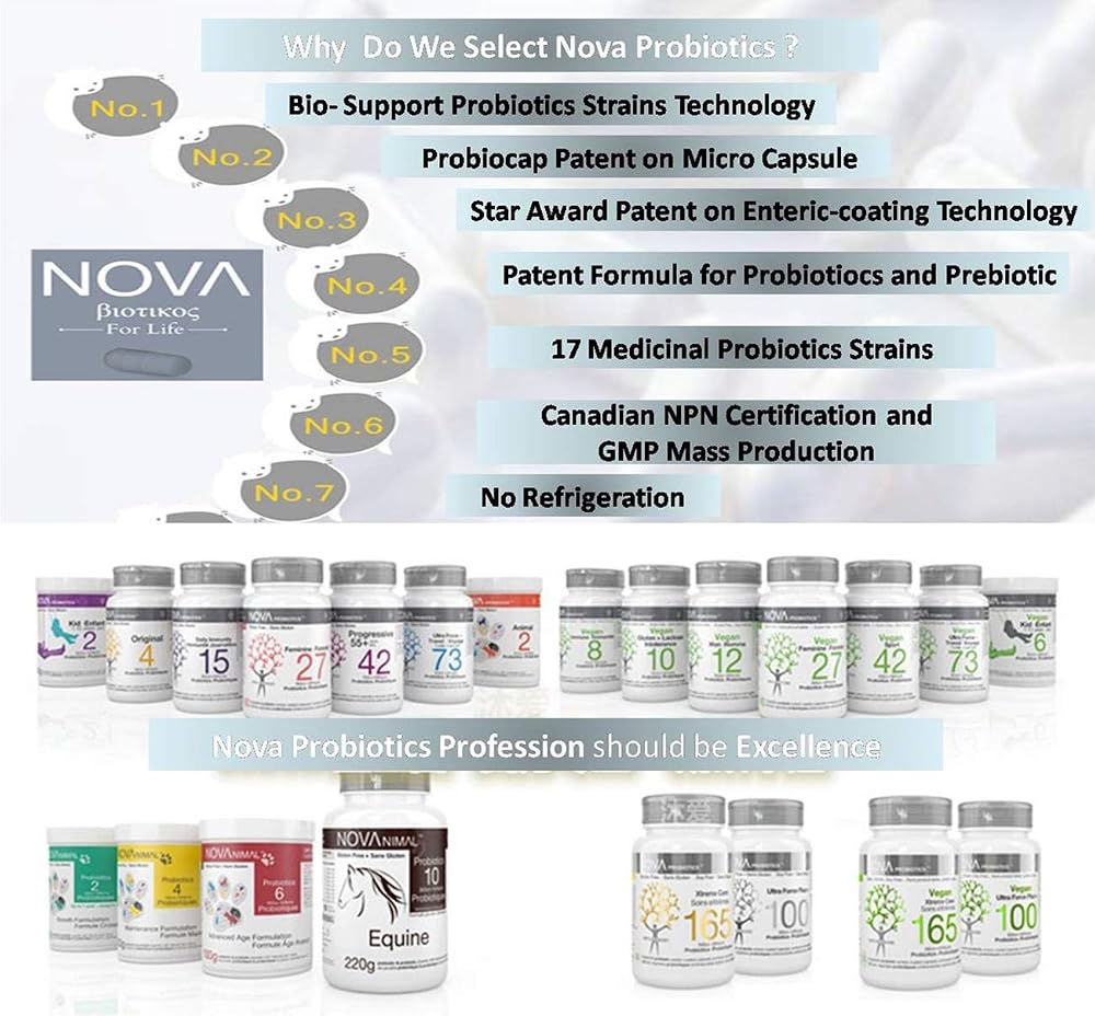 NOVA Probiotics Vegan Ultra Force Plus 100 Billion - 30 Vegetarian Capsules - image 4