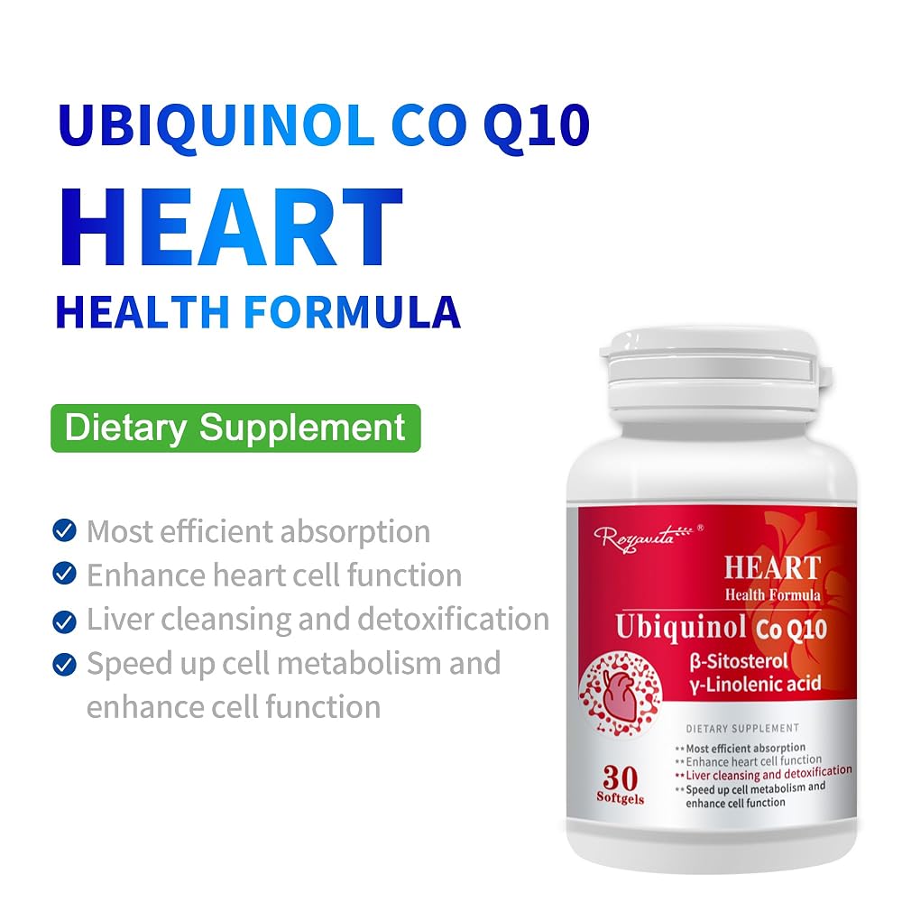 WhaazzPop Royavita Ubiquinol CoQ10 150mg Heart Health - 30 Softgels - image 4