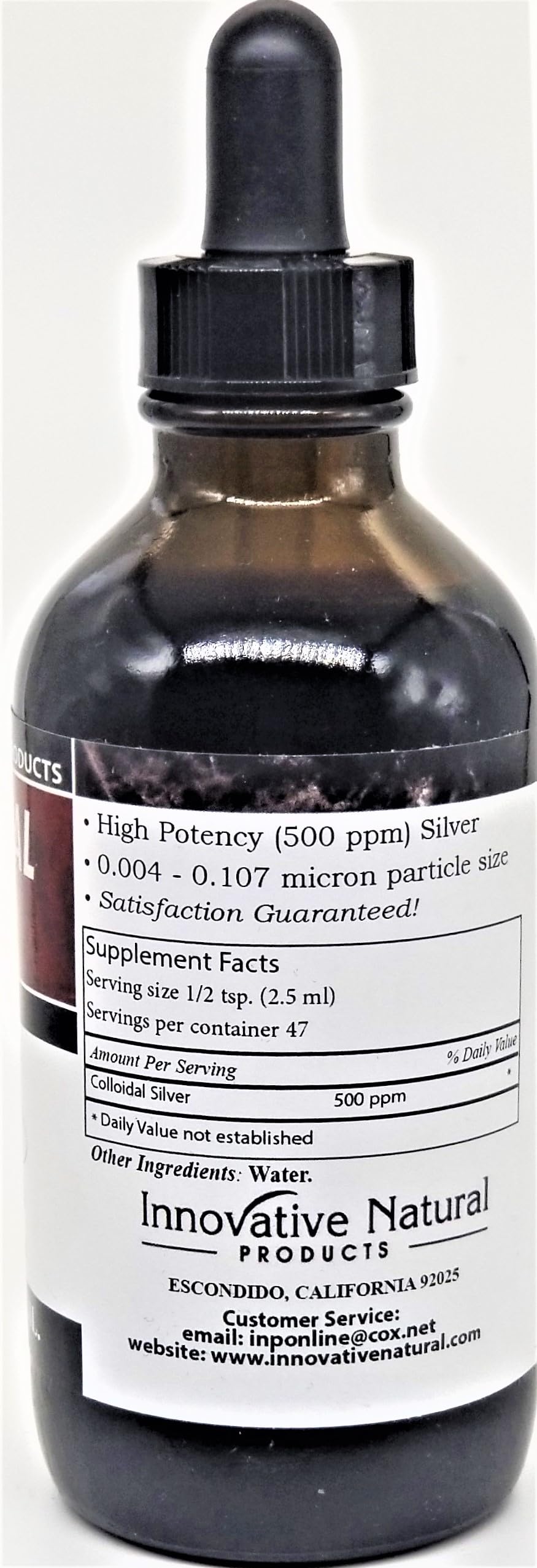 Innovative Natural Products Colloidal Silver 2000 PPM - 4.5 Fl Oz - image 3