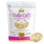 Jans Tempeh Chips Original Flavor Baked Vegan Soybean Snack - 4.4 oz