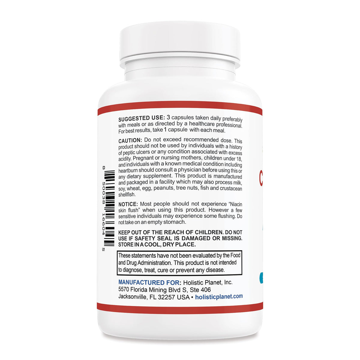 Holistic Planet Cardiovascular Support Complex - 90 Capsules - image 9