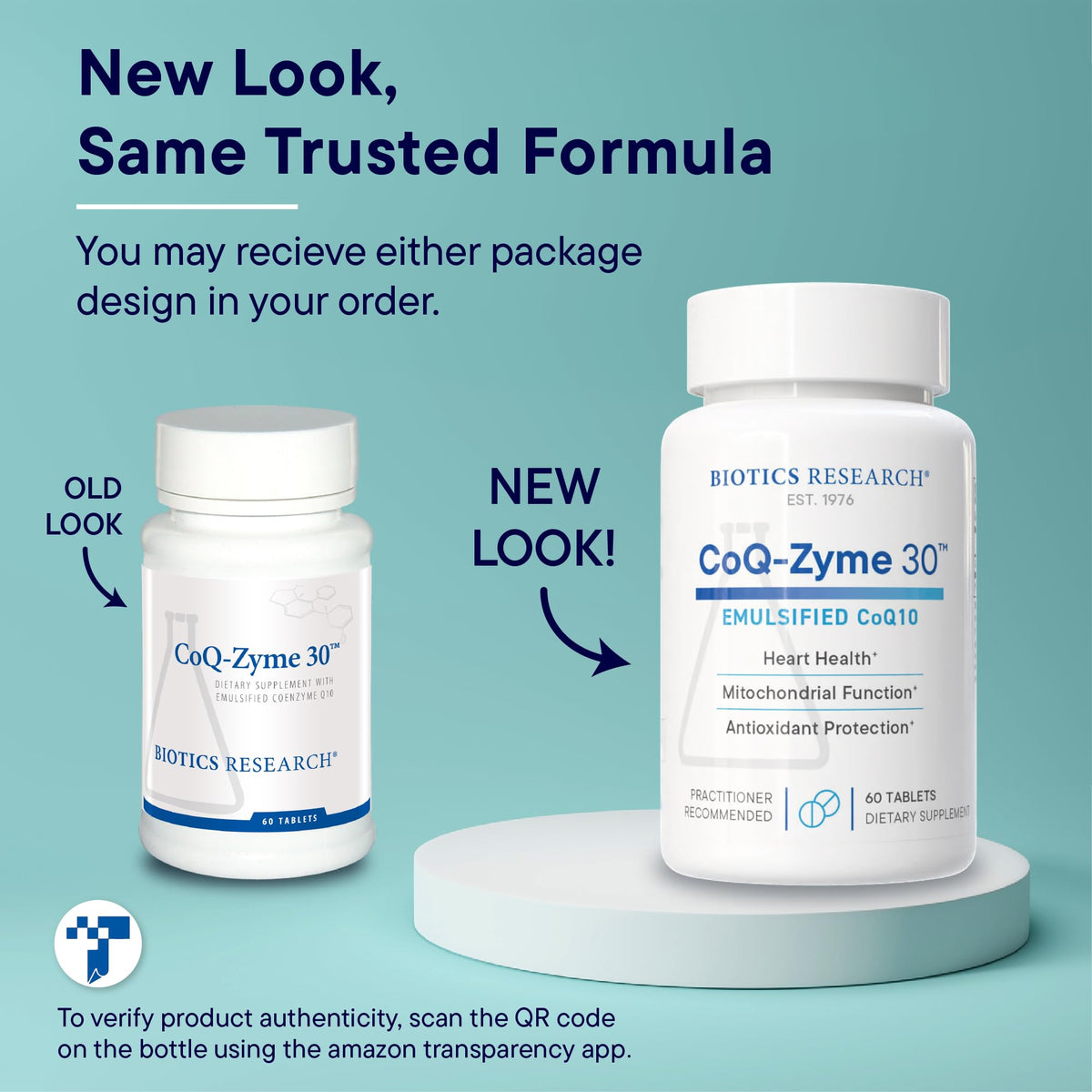 BIOTICS RESEARCH CoQZyme 30 CoQ10 30mg Antioxidant - 60 Tablets - image 4