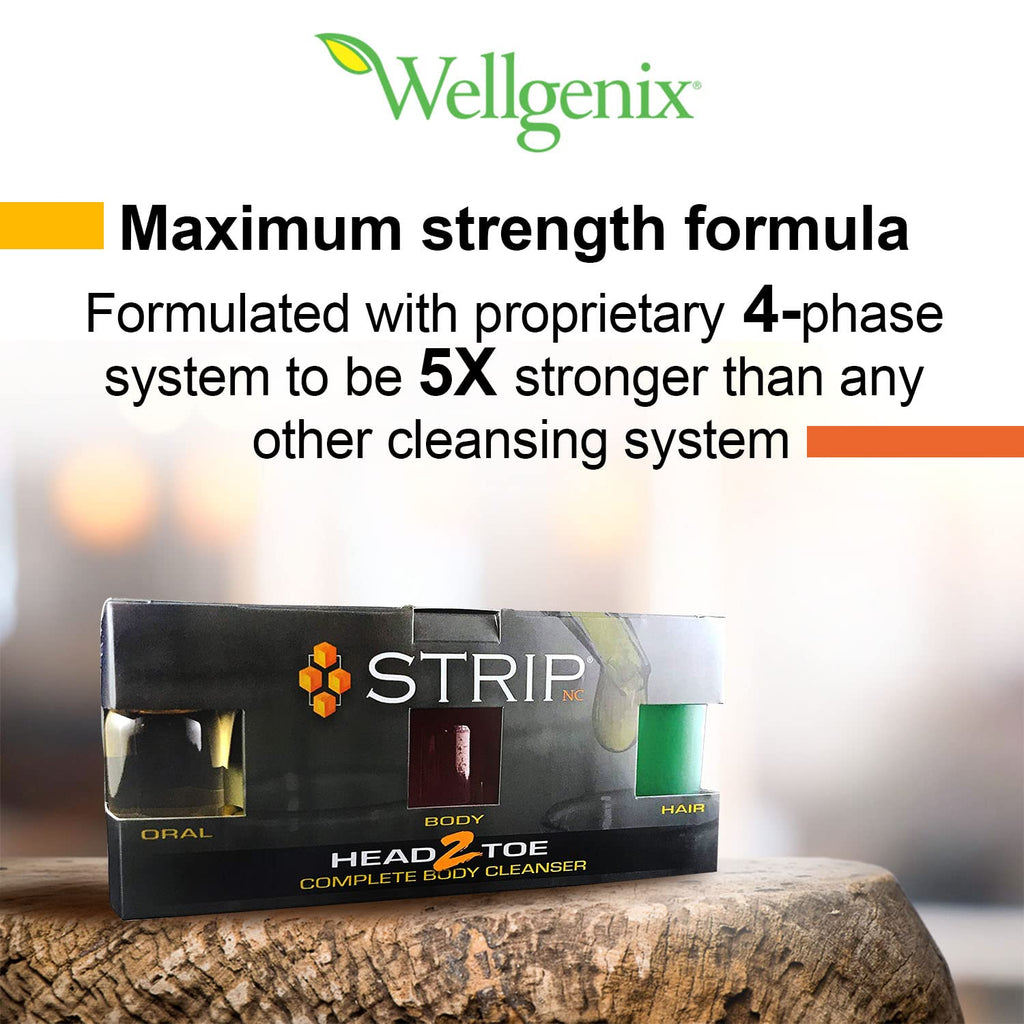 Wellgenix Strip Head 2 Toe Complete Body Cleanser - 4 Phase - image 3