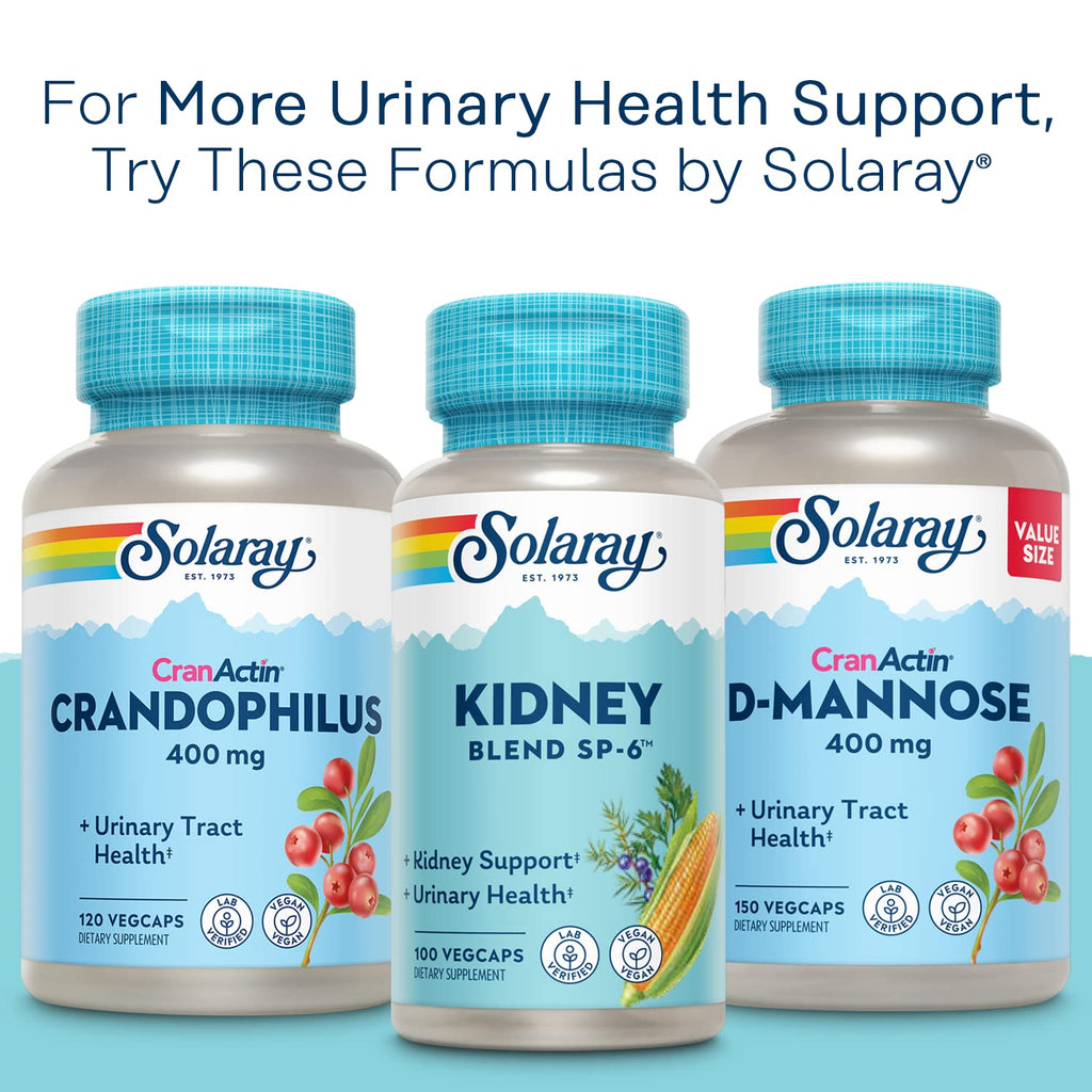 Solaray Cranactin Cranberry Extract - 180 Vegetarian Capsules - image 7