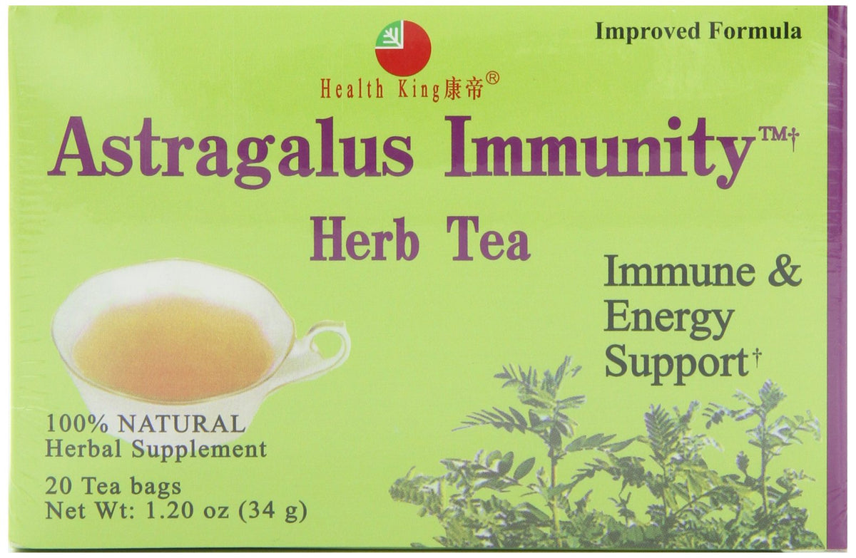 Health King Astragalus Immunity Herb Tea - 80 Teabags