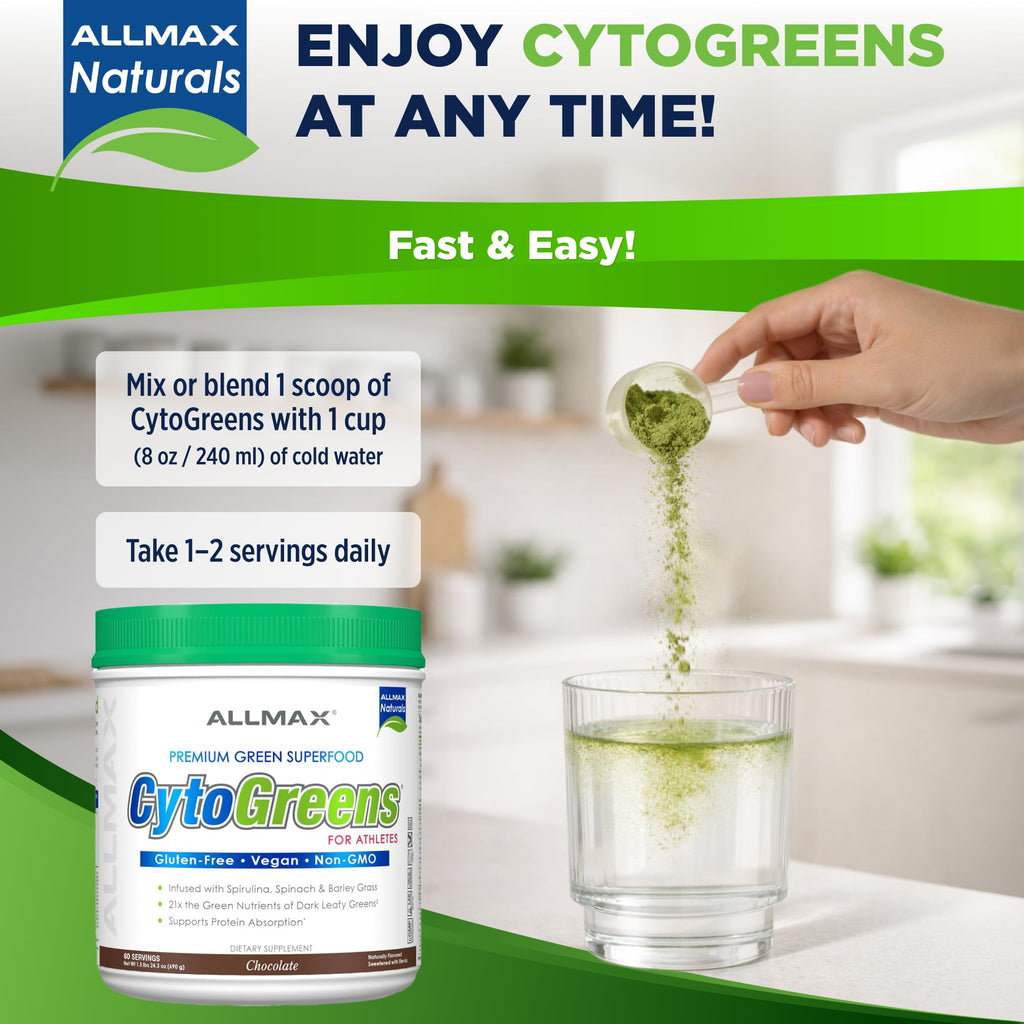 ALLMAX CytoGreens Super Greens Powder
