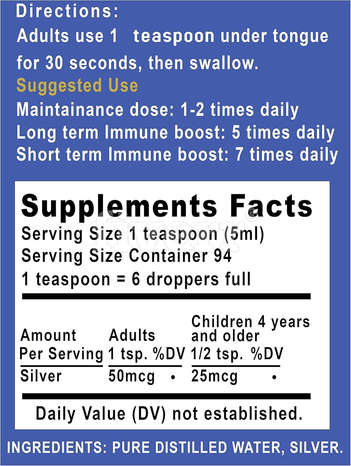 Silver Holistics Colloidal Silver 10 ppm Immune Support - 20 oz Bundle - image 5