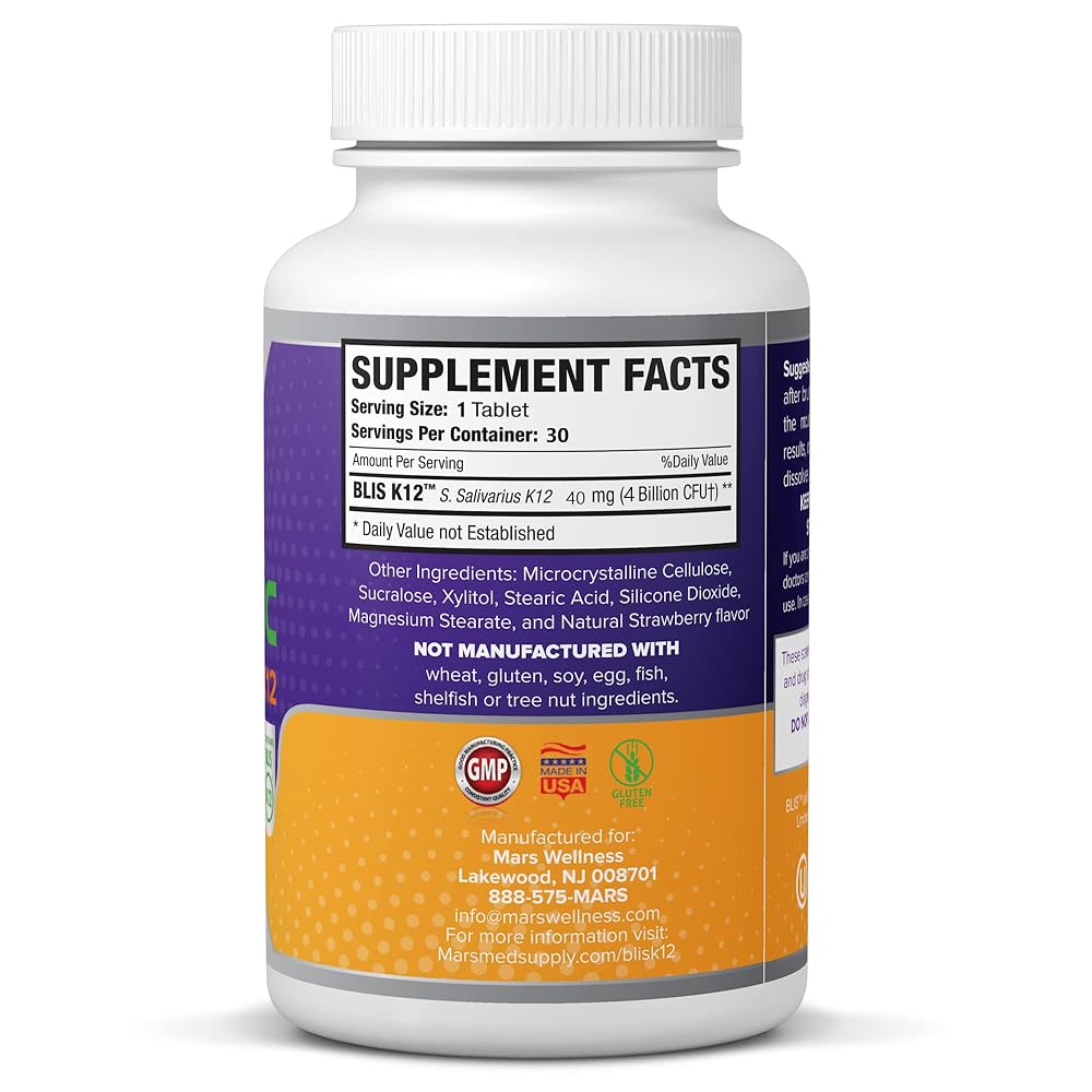 MARS WELLNESS Oral Probiotic Supplement with BLIS K12 4 Billion CFU - image 4