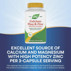 Nature's Way Calcium Magnesium & Zinc Mineral Complex