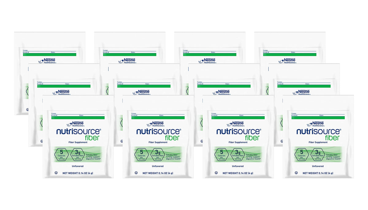Nestle NutriSource Fiber Supplement Unflavored Powder - 12 Packets