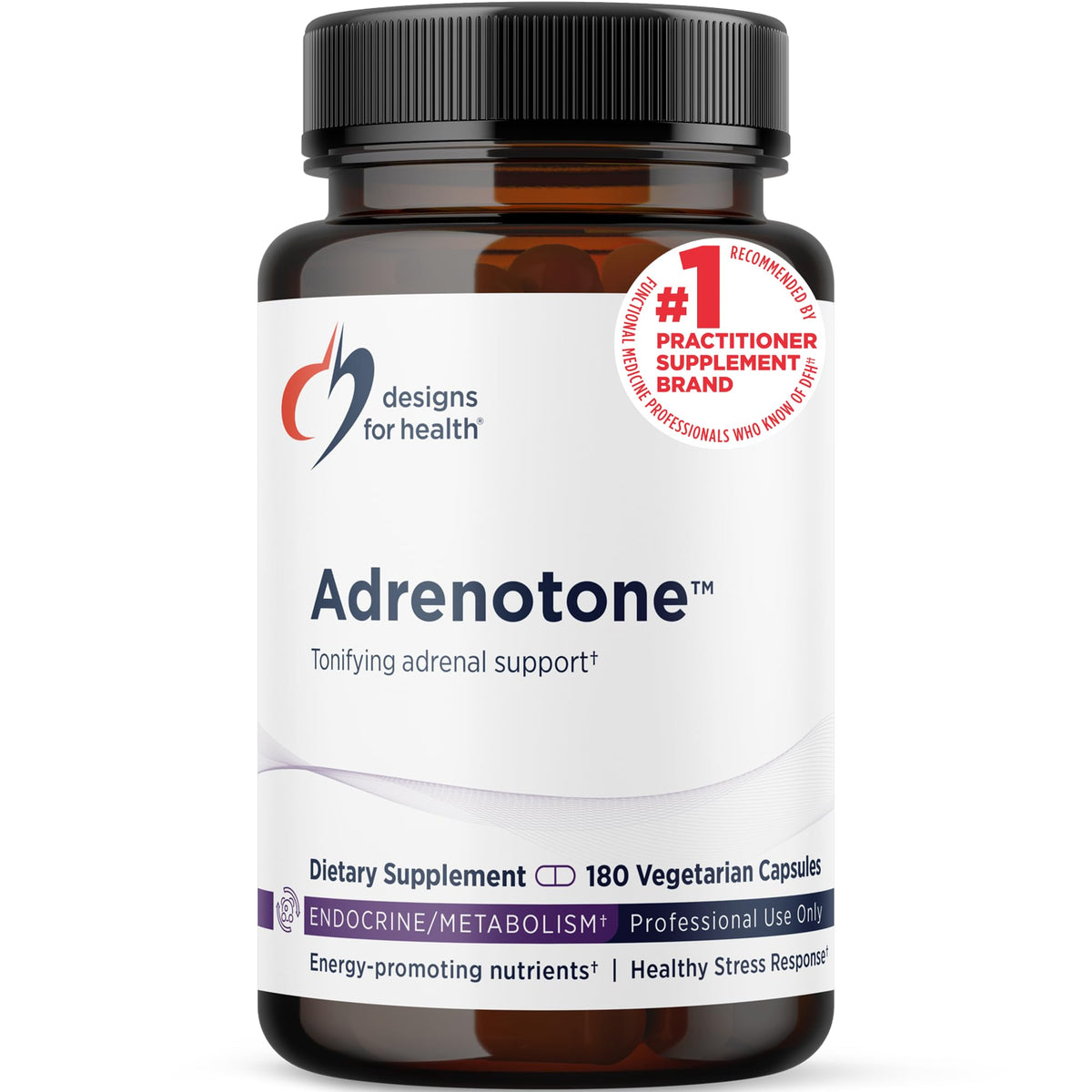 Designs for Health Adrenotone Energy & Mood Support - 180 Capsules