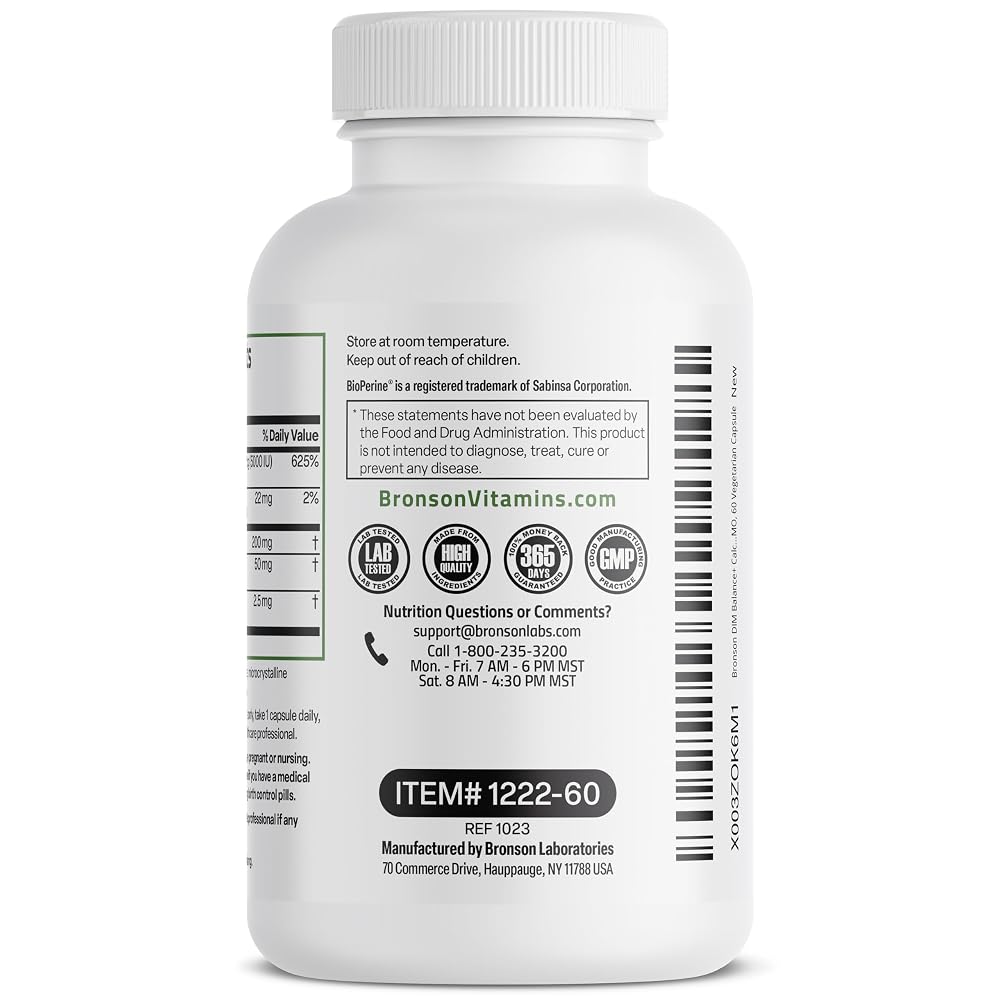 BRONSON Capsule Calcium D Glucarate 200mg Supports Estrogen