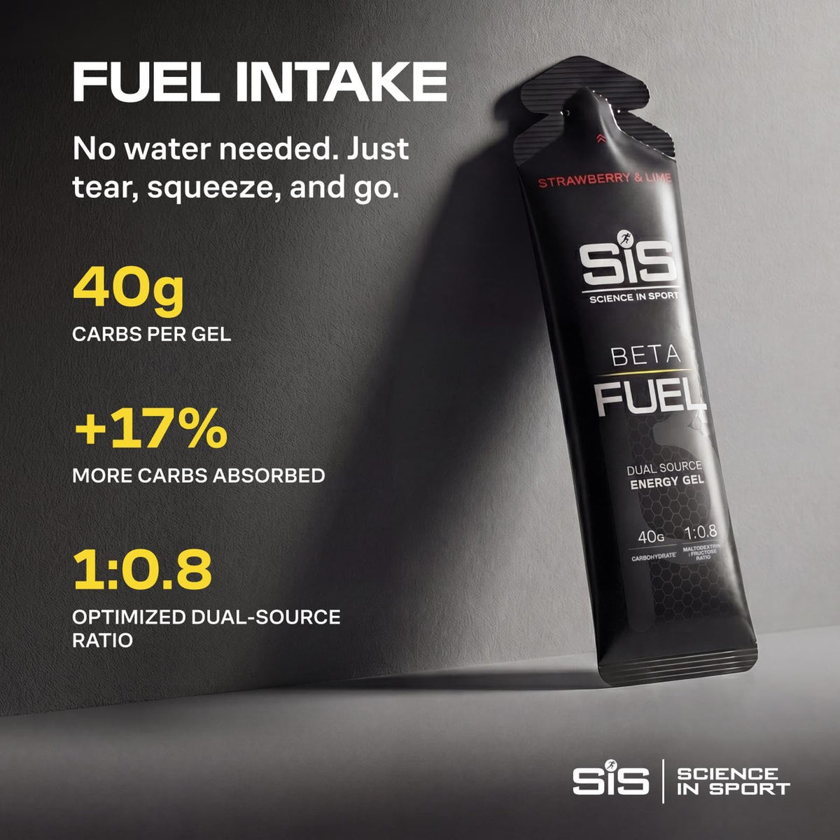 Science in Sport SiS BETA Fuel Dual-Source Isotonic Energy Gel