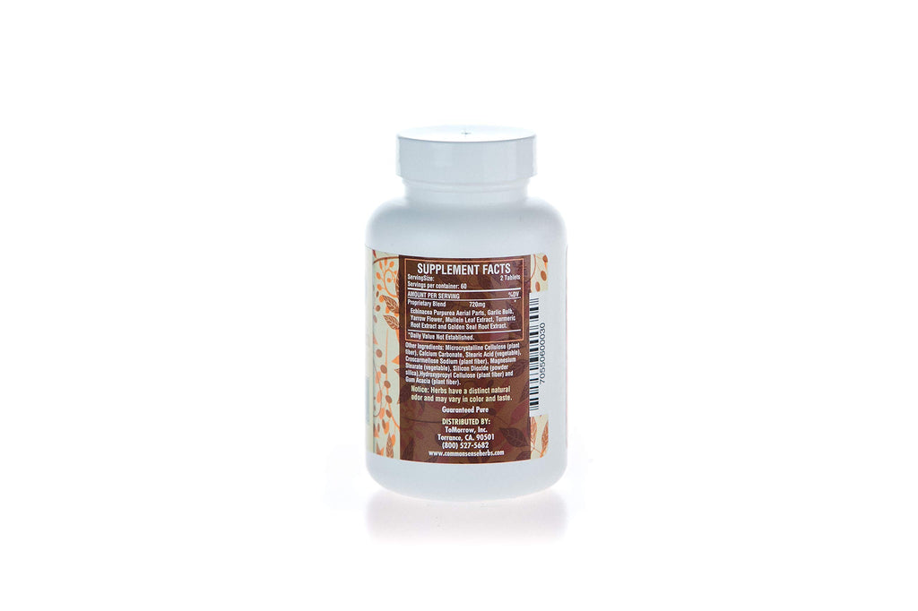 Common Sense Herbal Products Lymphatic Health: Immune System Support