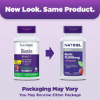 Natrol Melatonin 10mg & Biotin 10000mcg Fast Dissolve Bundle - image 6