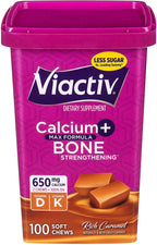 Viactiv Max Formula Calcium + Vitamin D3 Soft Chews for Bone Health - 500 Count