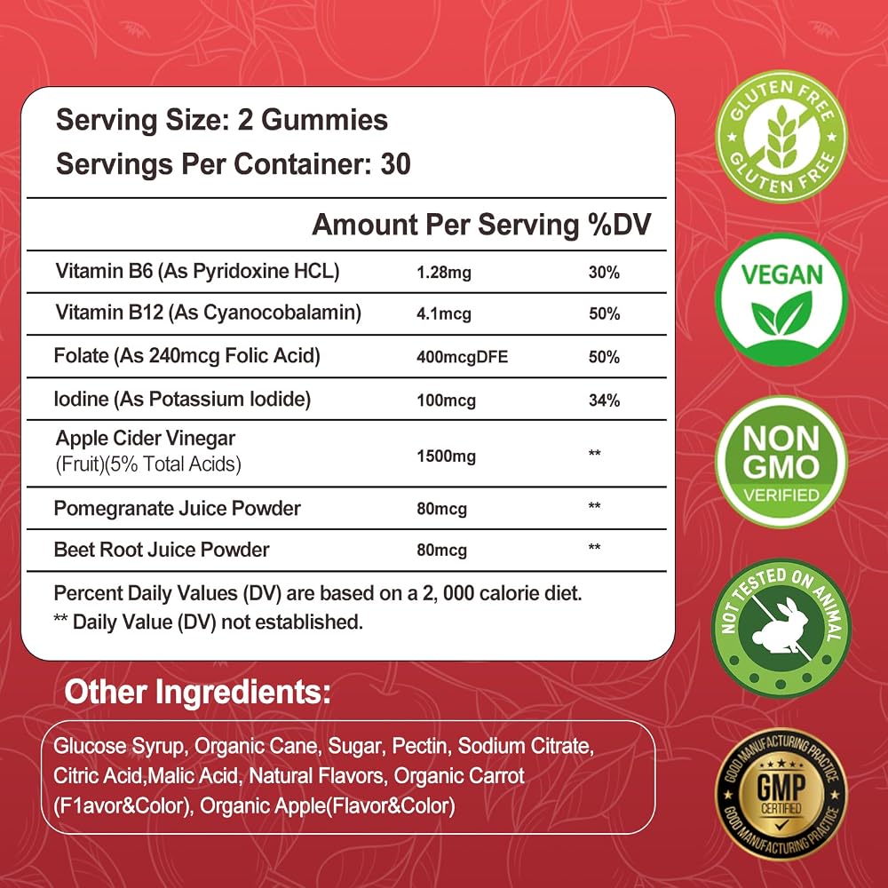swiss bioenergetics Keto Apple Cider Vinegar Gummies