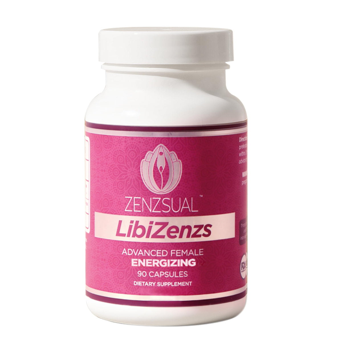 ZENZSUAL Libizenzs Plant-Based Energy Support for Women - 90 Capsules