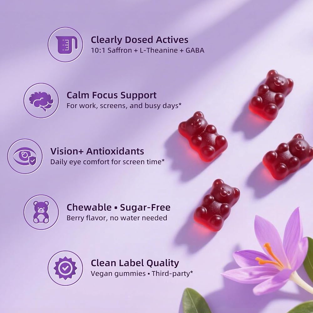 Lukaree Saffron Gummies