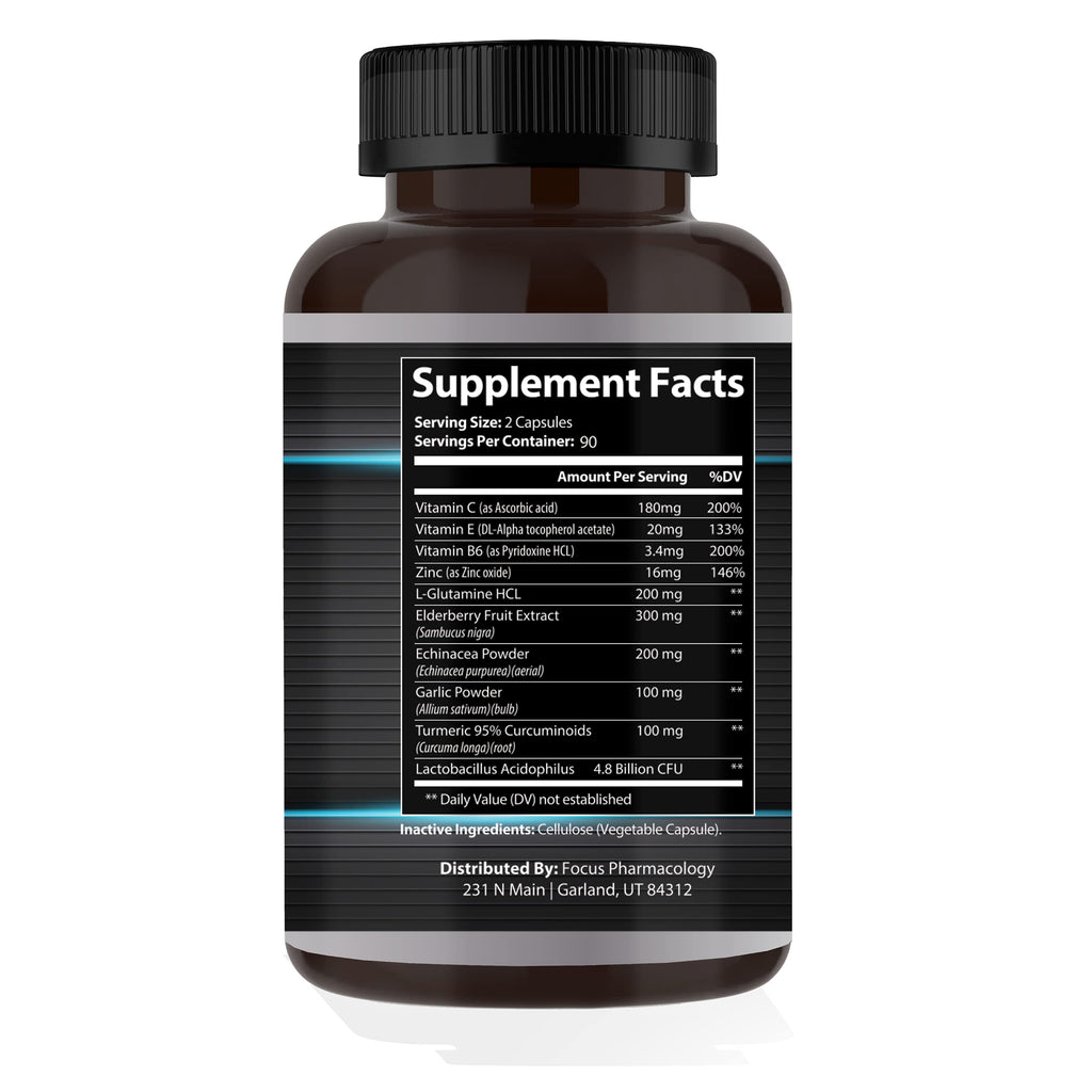Focus Pharmacology Immune Boost Blend of The top 10 Immune Support