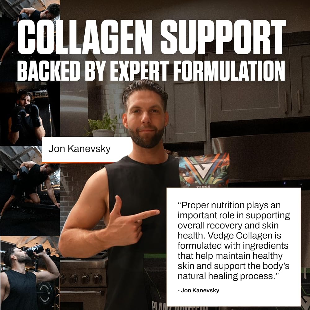 VEDGE Vegan Collagen Powder, Plant-Based Peptides - 20 Servings - image 6