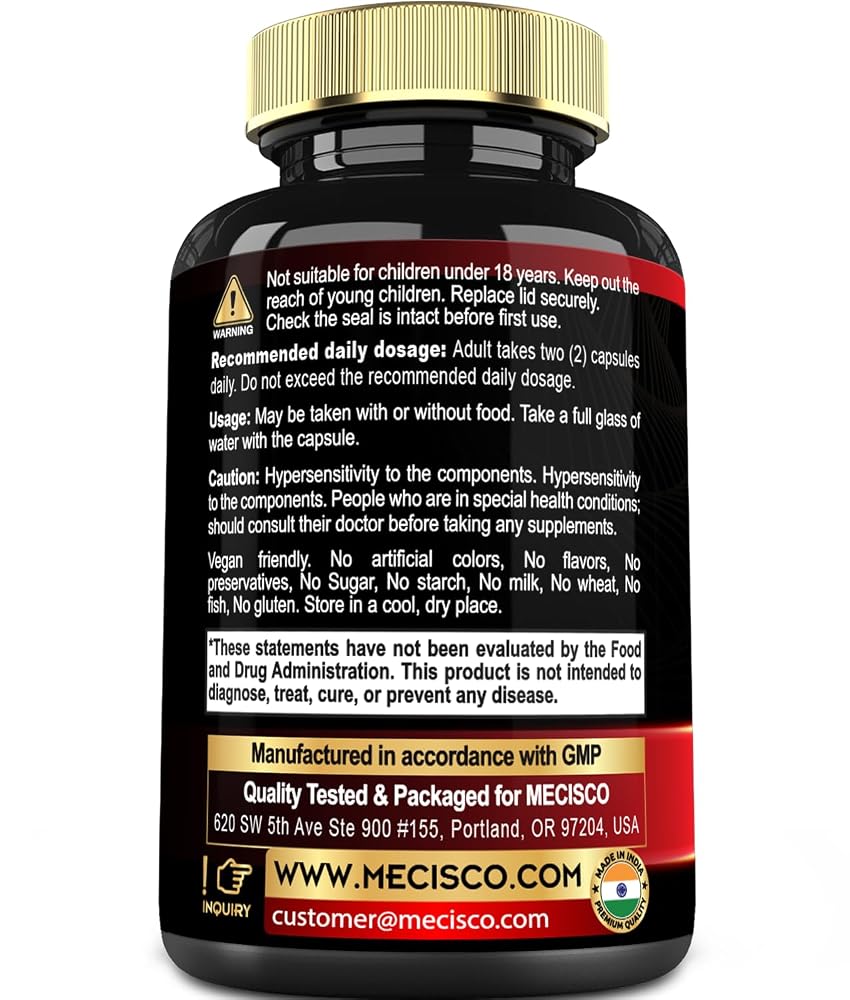 Mecisco Cayenne Pepper Capsules_60 210 Caps_300mg
