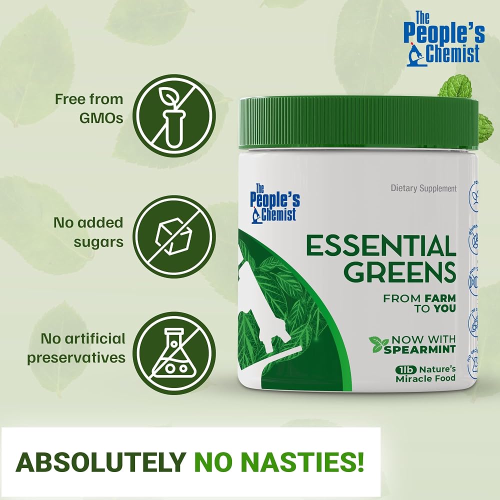People's Chemist The Essential Greens Powder – 16 oz - image 4