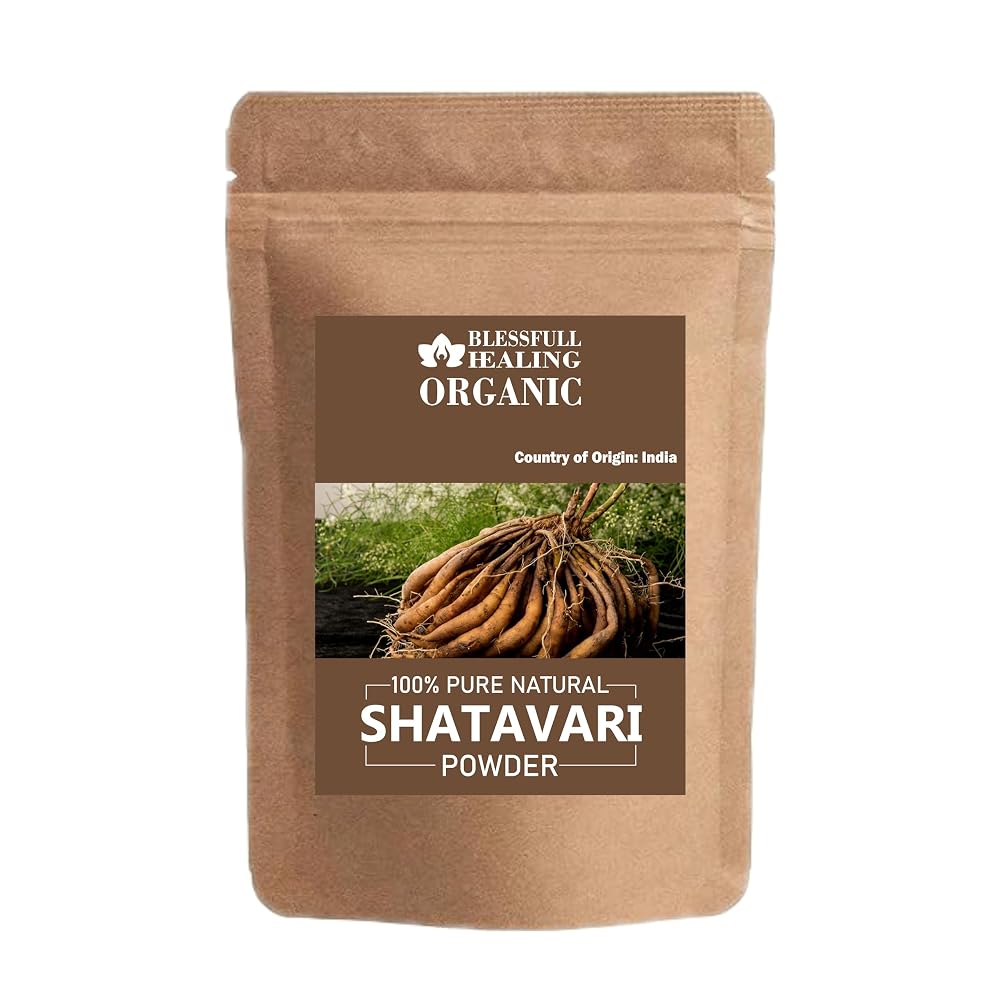 Blessfull Healing Organic Shatavari Powder 100% Pure Natural 200 Gram